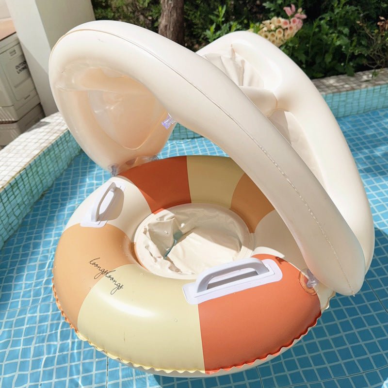 Bouee Gonflable Enfant 🏖️ Siège Sécurisé & Protection Solaire