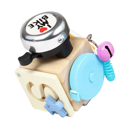 Best Selling Wooden Toys Multifunction Music Busy Block Remove Fidget Sensory Toys Montessori Educational Toys for Child