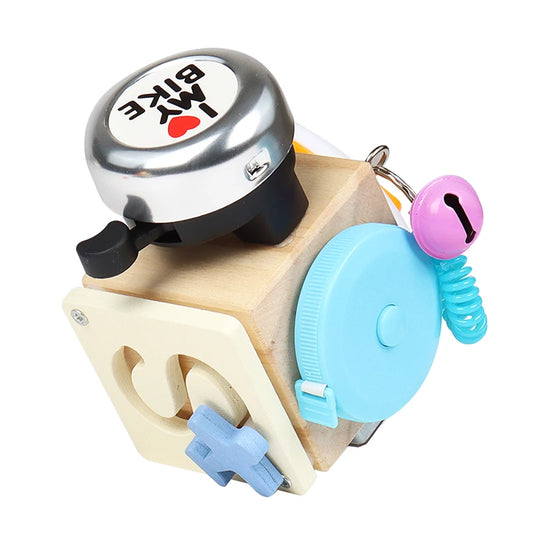 Best Selling Wooden Toys Multifunction Music Busy Block Remove Fidget Sensory Toys Montessori Educational Toys for Child