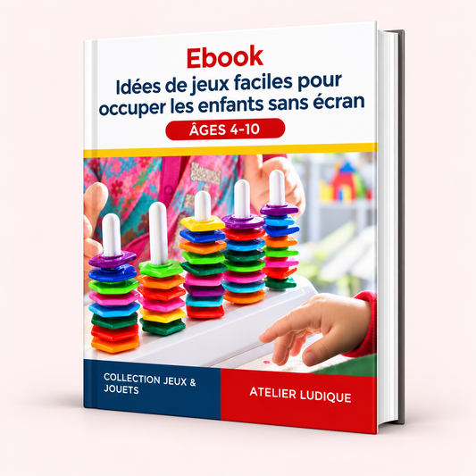 Ebook Idées de jeux faciles pour occuper les enfants sans écran
