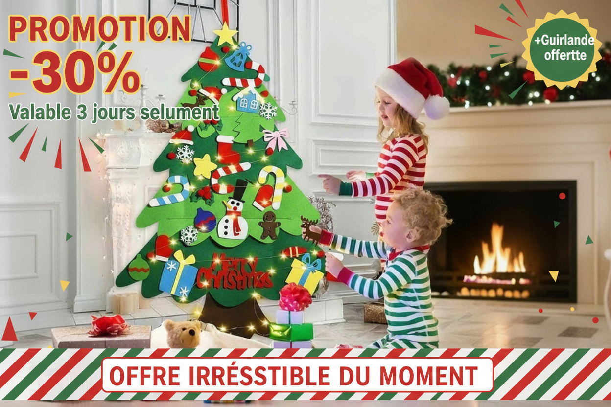 Sapin de Noël Montessori | SapinDeco™