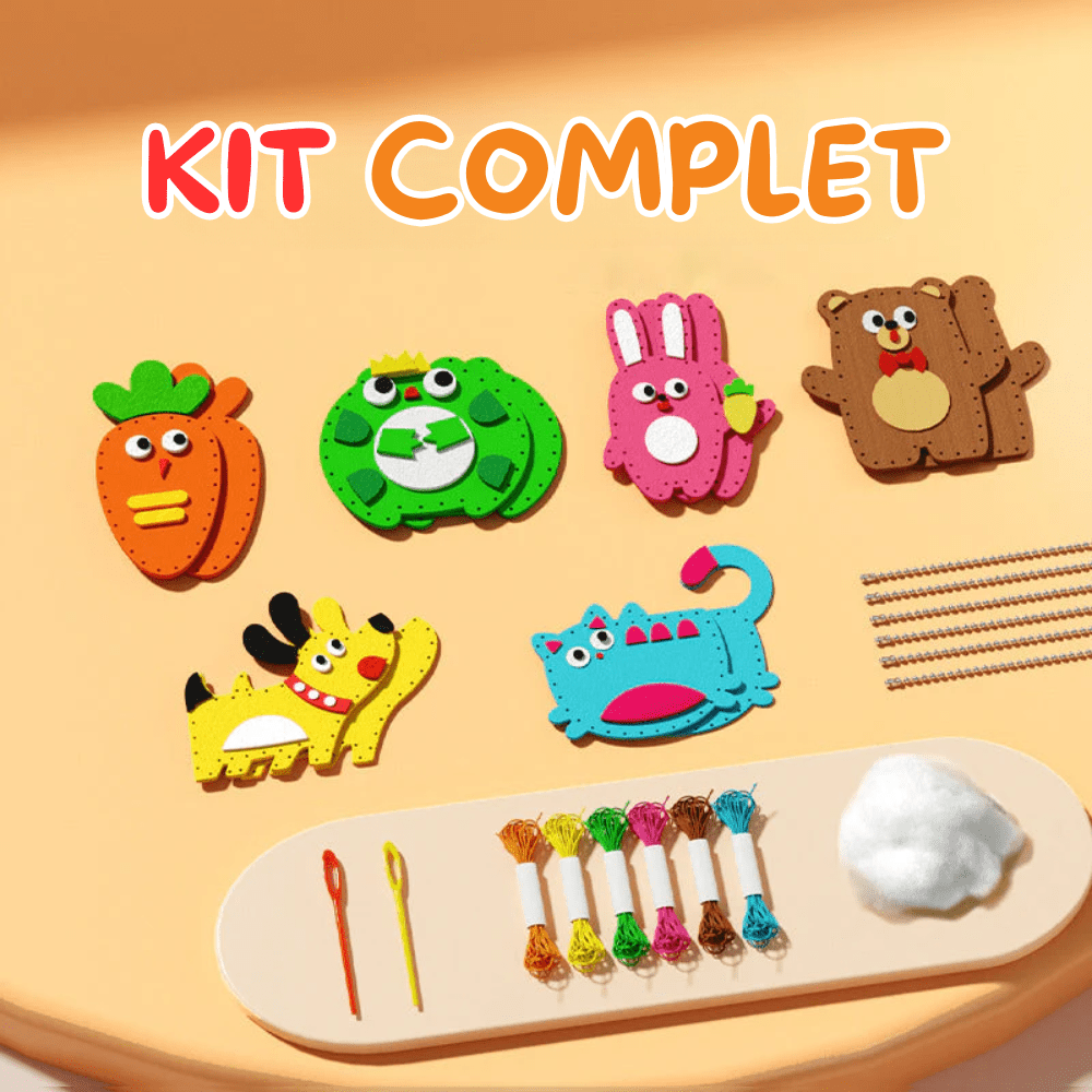 kit couture enfant | 🧵Animaux en feutrine™