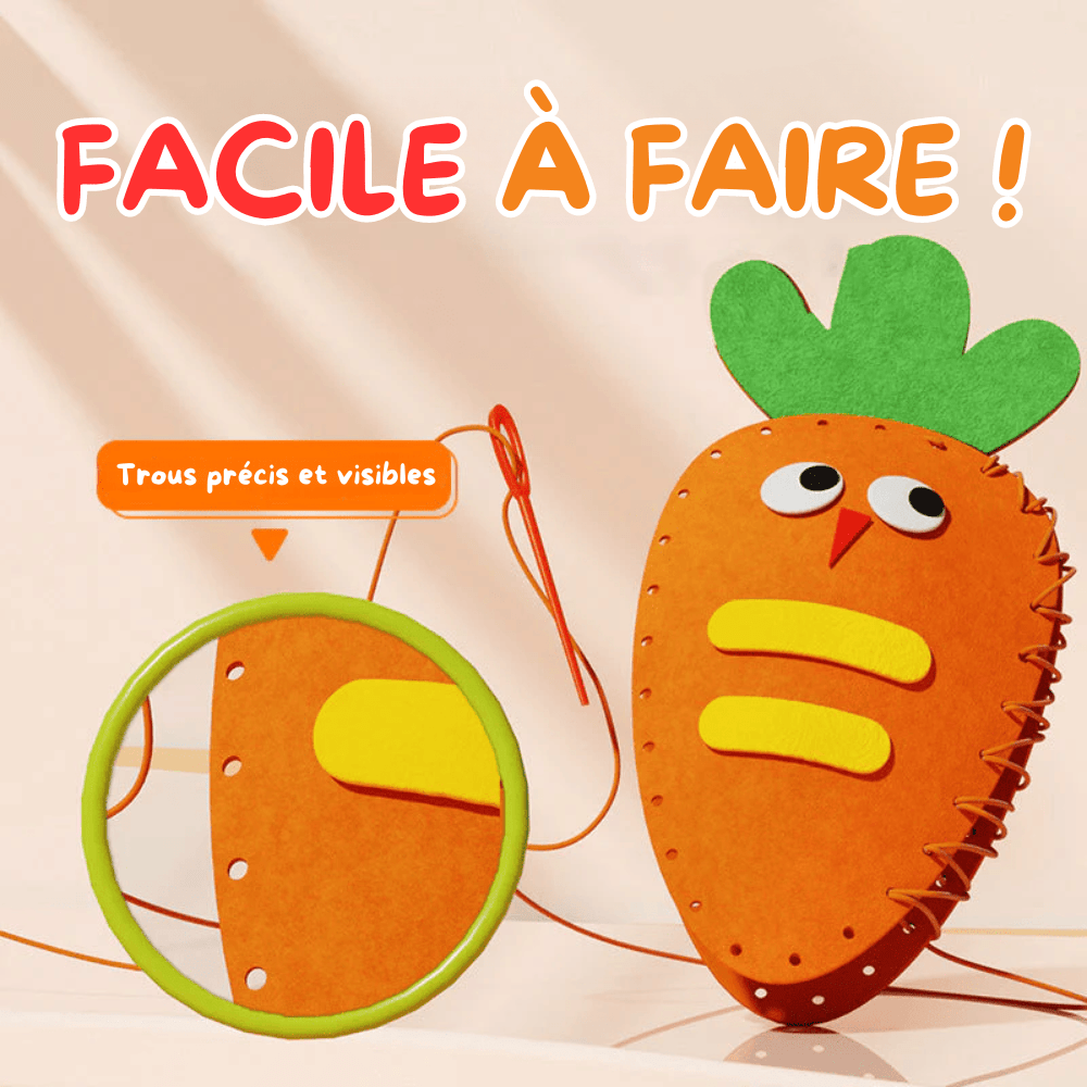 kit couture enfant | 🧵Animaux en feutrine™