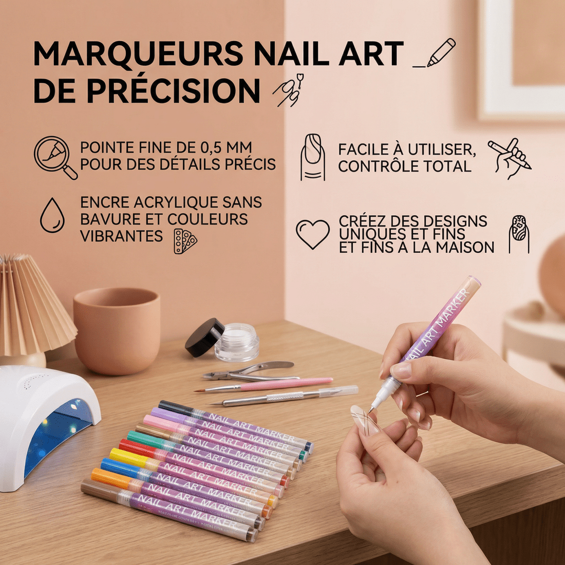 💅stylo nail art enfant | LunaNails™