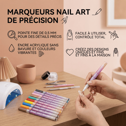 💅stylo nail art enfant | LunaNails™