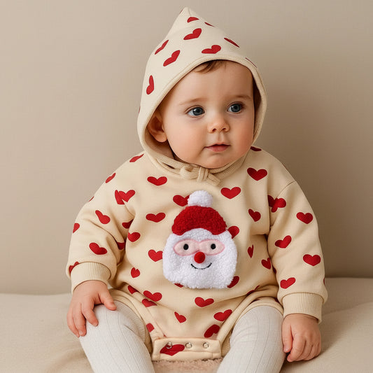 Pyjama de noel bebe | (barboteuse) Cocooning festif™