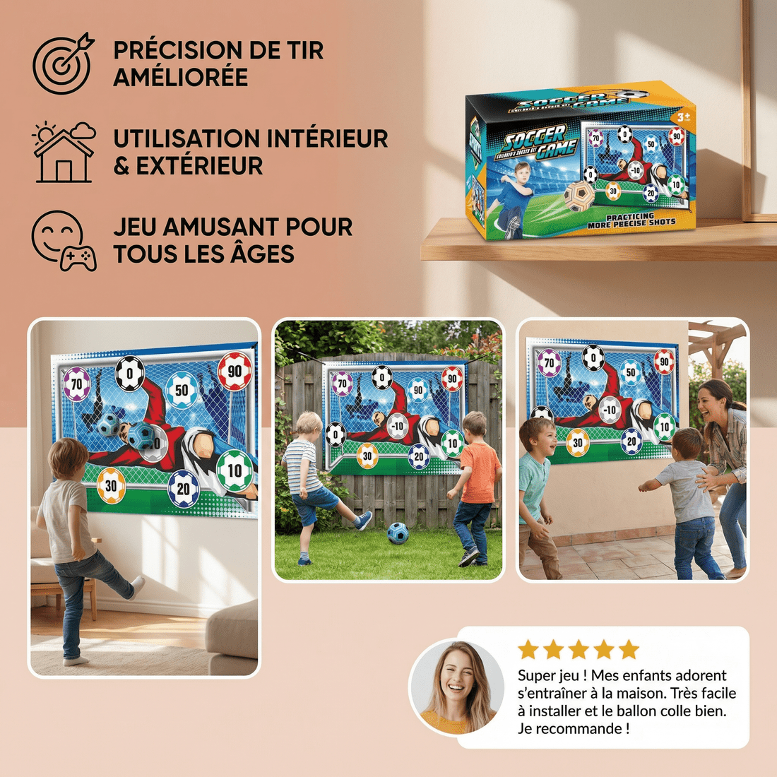  ballon foot il combine jeu actif et développement 