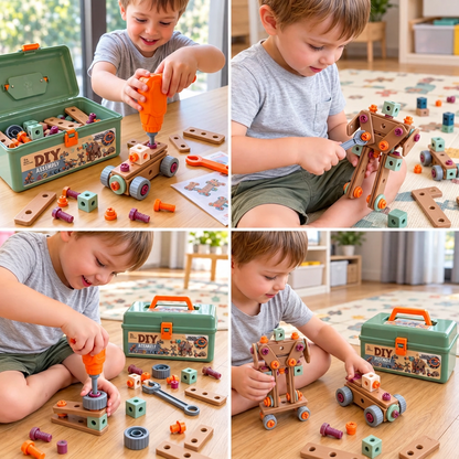 bloc de construction dinosaure et robo