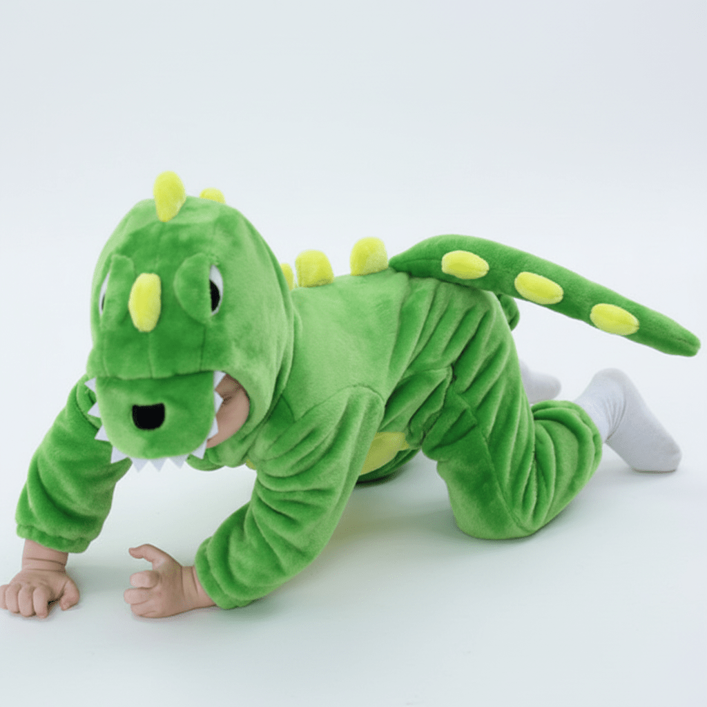 Costume dinosaure - bébé rampant