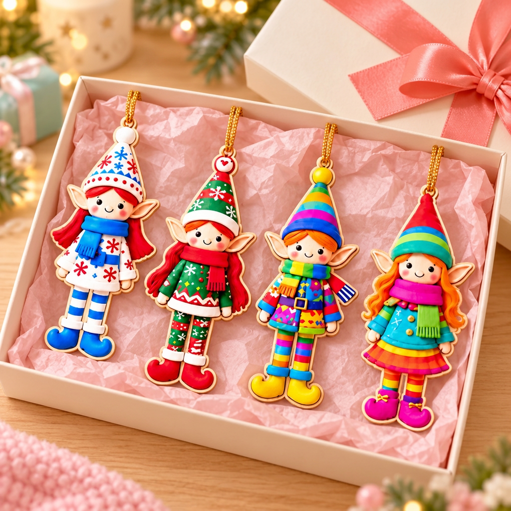 décoration sapin de noël en bois