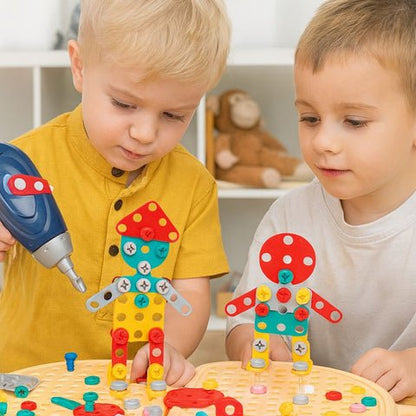 jeu de construction créativité libre