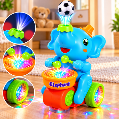 jouet bebe éléphant interactif