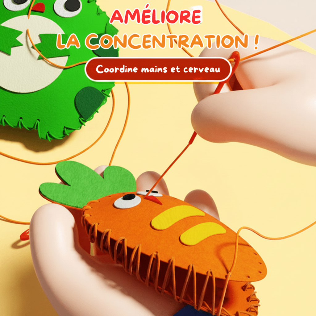 kit couture cadeaux pour enfant