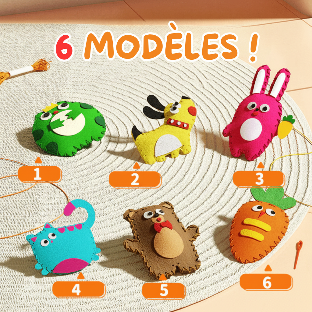 Kit Couture enfant 6 modèles