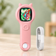 microscope de poche enfant rose presente avec cable USB