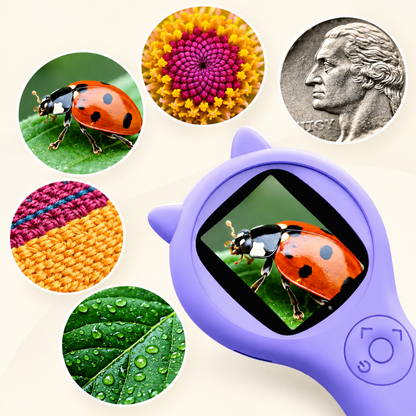 microscope de poche enfant vert 
