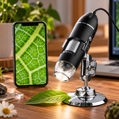 microscope numérique wifi MicroVision avec smartphone