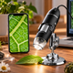 microscope numérique wifi MicroVision avec smartphone
