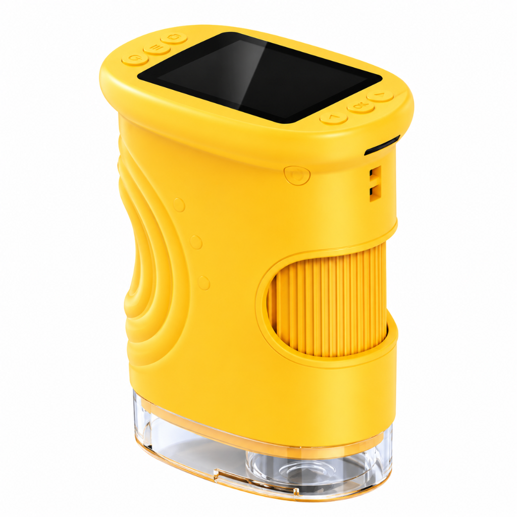 microscope portable enfant pour explorer les plantes