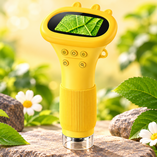 microscope portable enfant rechargeable par câble usb