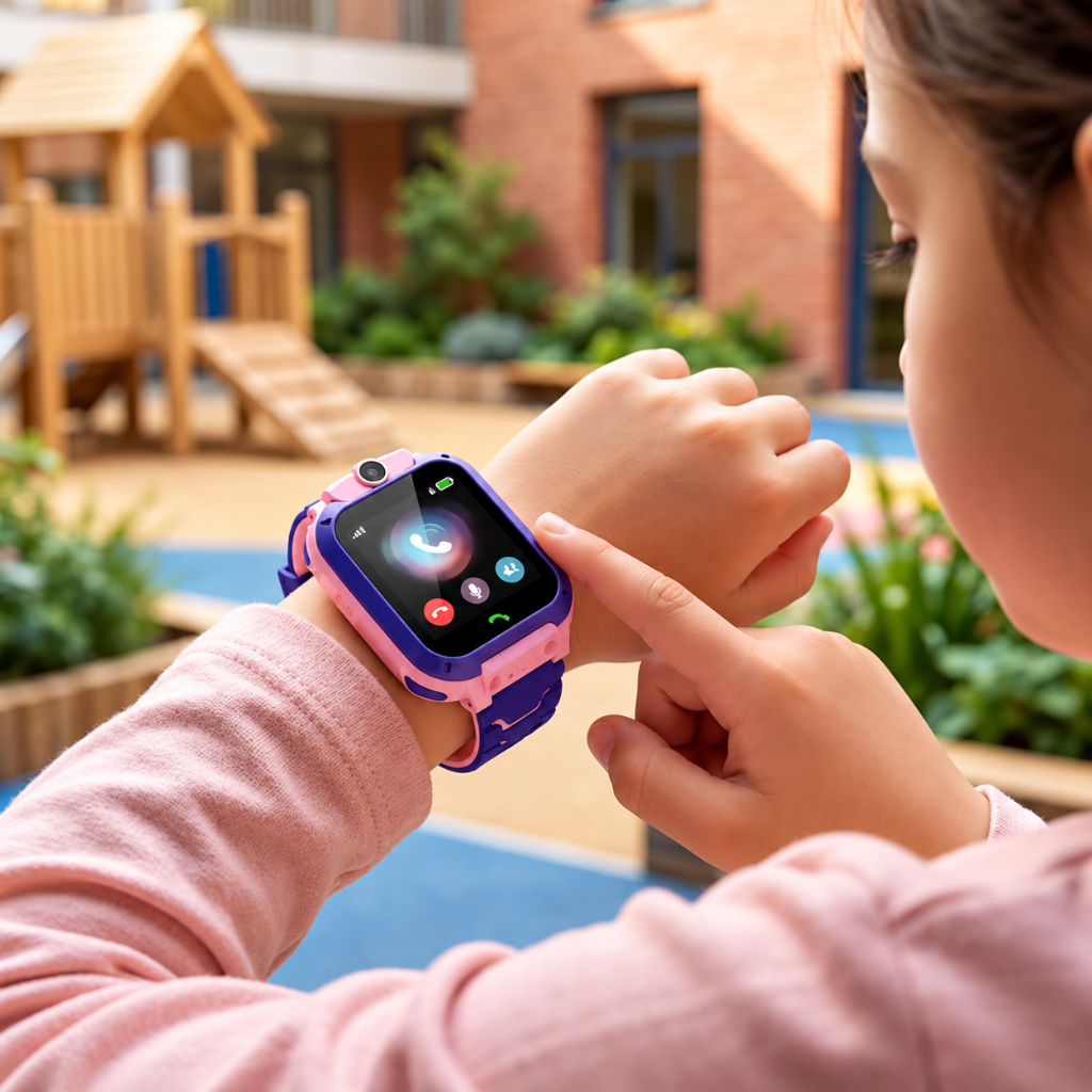 montre connectée enfant GPS intelligente