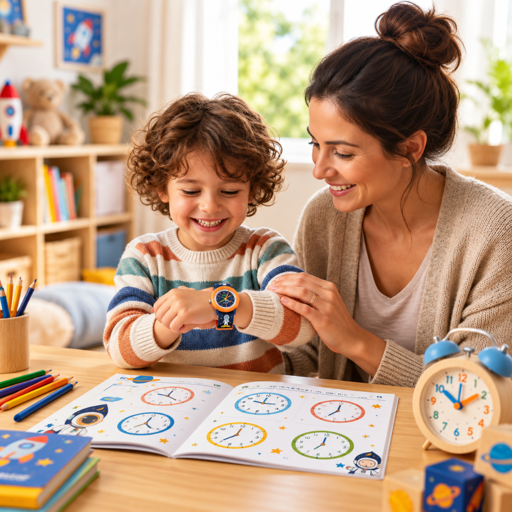 montre enfant résistante aux éclaboussures