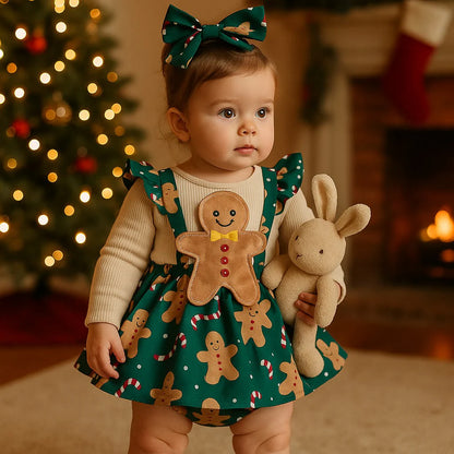 Robe noel bebe fille | Papa Noel et ses biscuits™