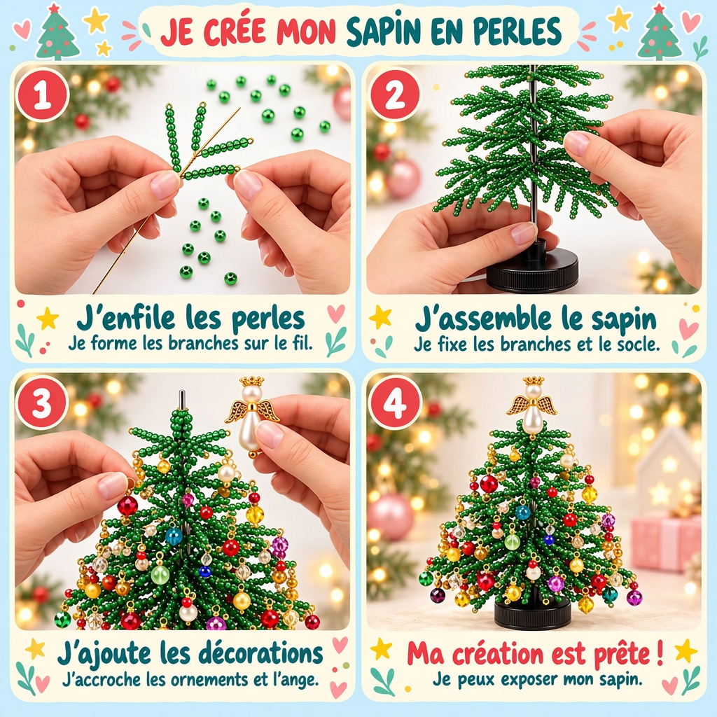 sapin de noël lumineux