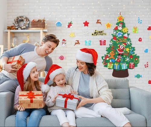 sapin de noel montessori pour des souveirs