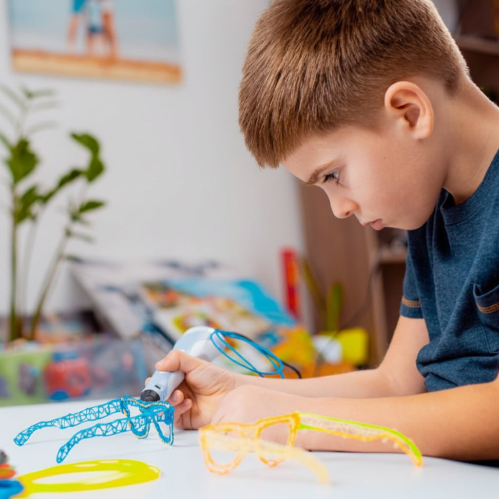 stylo 3d enfant créer sans interruption