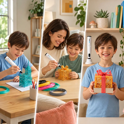 stylo 3d enfant dessin papillon