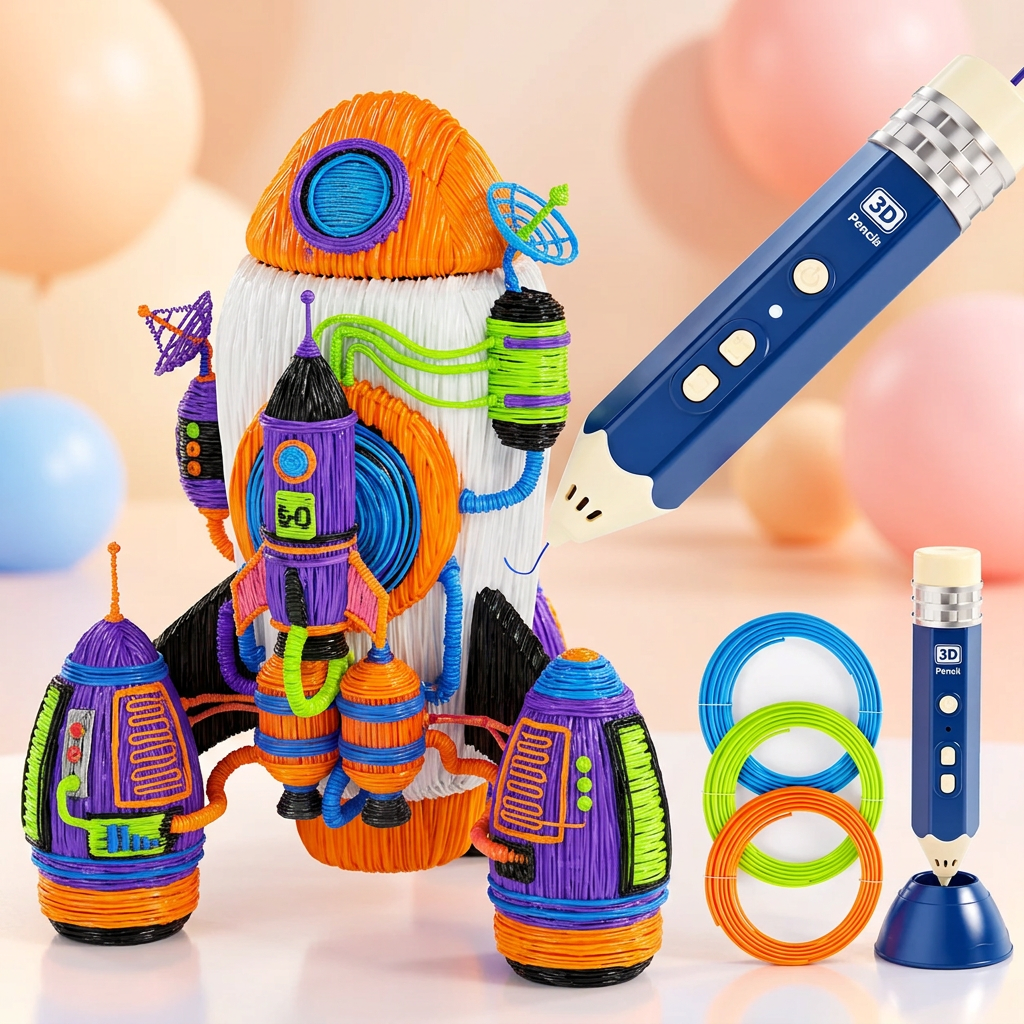 stylo 3d enfant pour loisirs créatifs