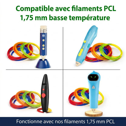 stylo 3d pour enfant 4 modele 