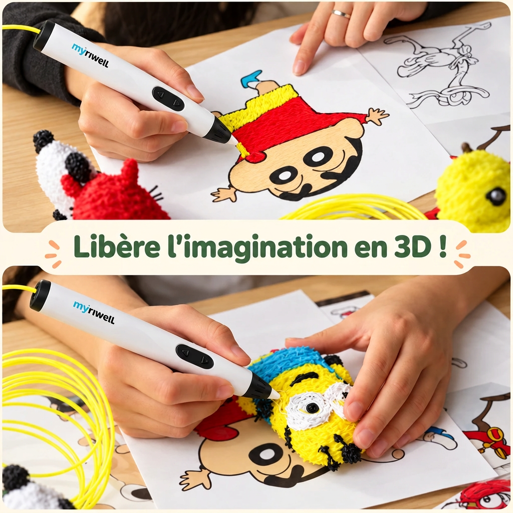 stylo 3d pour garçons 