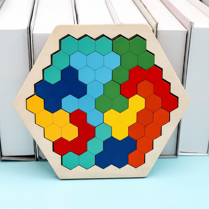tangram en bois puzzle educatif